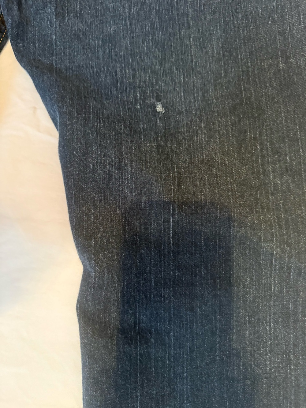 Levi's Men's Dark Blue Slim Straight Jeans with Leather Patch - Picture 6 of 11
